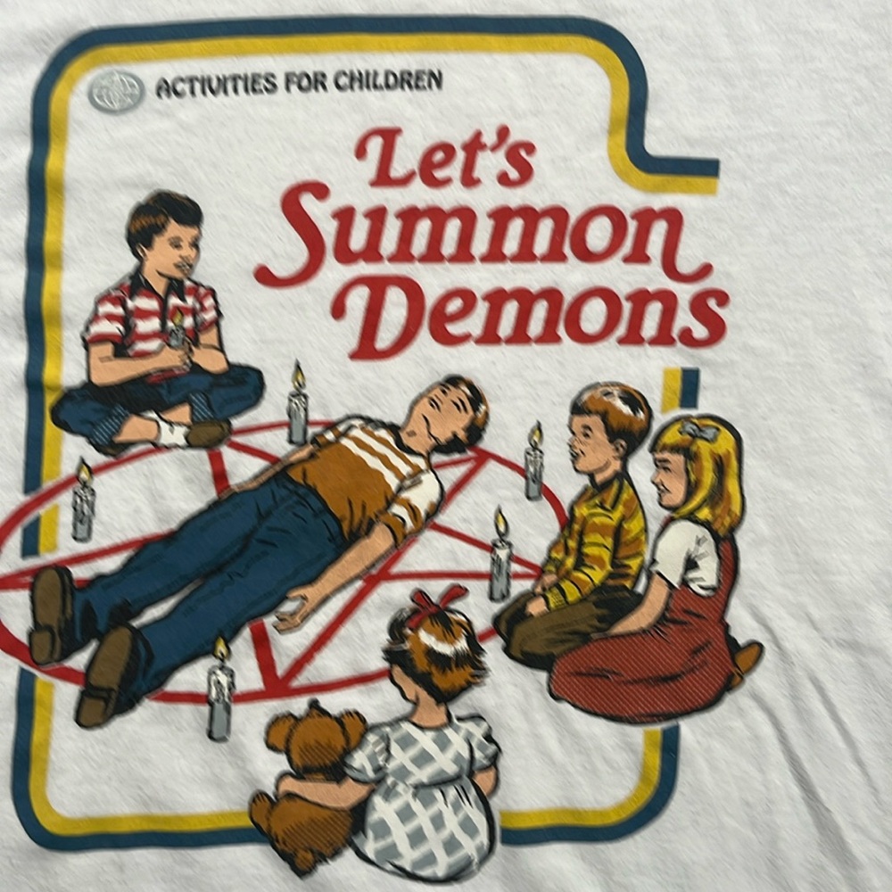 Activites for Children: Let’s Summon Demons Tee
